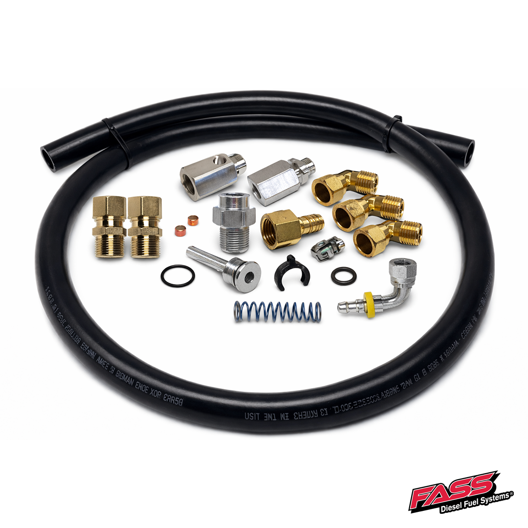 FASS PACCAR Fuel Line Adapter Kit for Trucks without Frame Mounted Water Separator (PAK2001) - Image 2