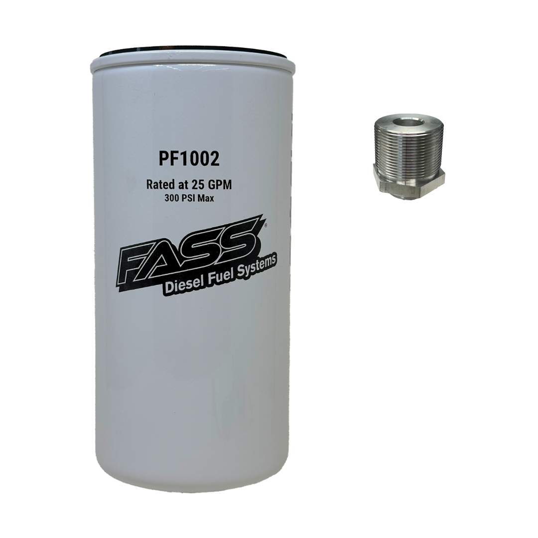 FASS Fuel Systems PF1002 Filter with FSN-4001 Fitting