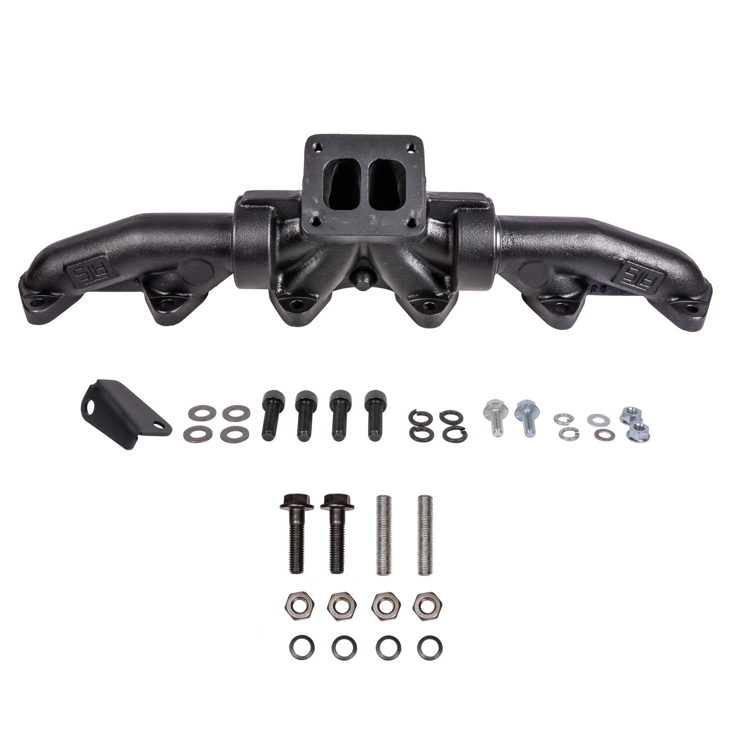 ATS Pulse Flow Exhaust Manifold Kit Fits 1994-2002 5.9L 12V 24V Cummins 3-Pc T4 With Optional Gaskets Premium Hardware - Image 6