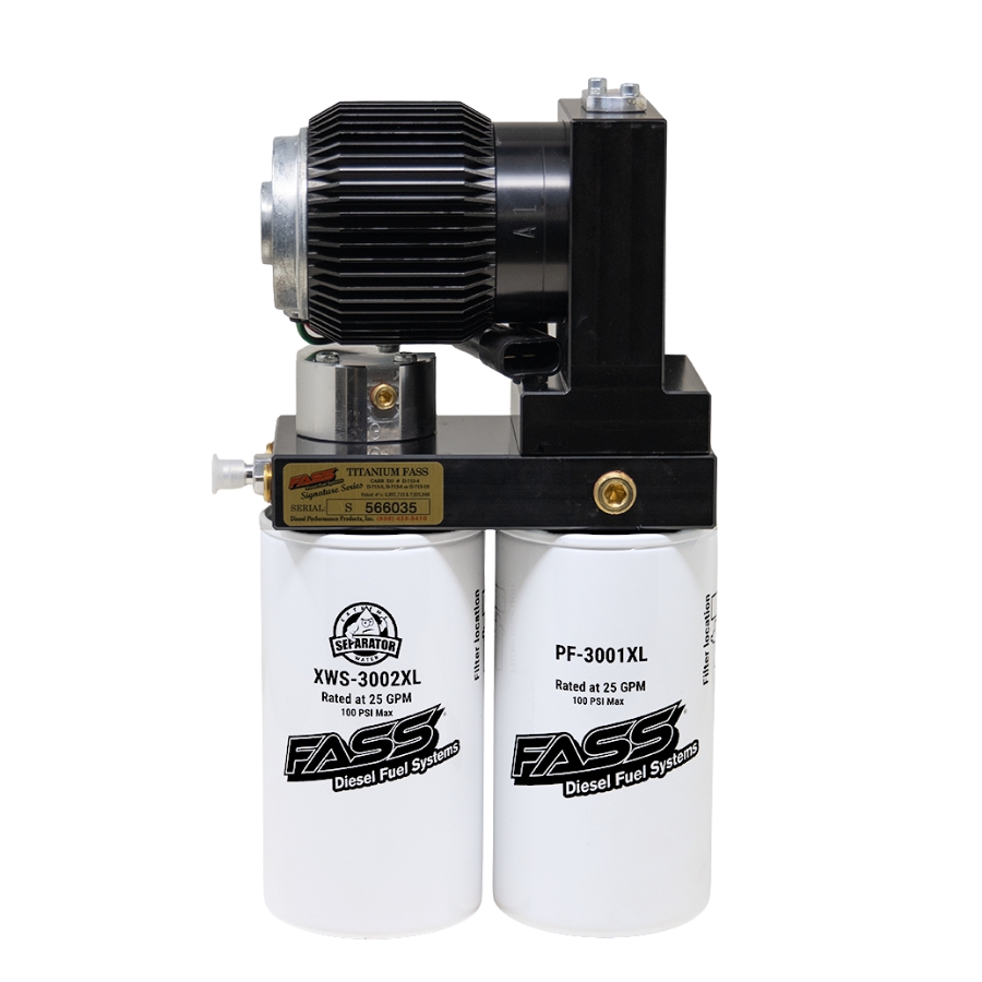FASS INDUSTRIAL SERIES PLUS, DIESEL FUEL SYSTEM, CLASS 8, SEMI, 165GPH, UIM