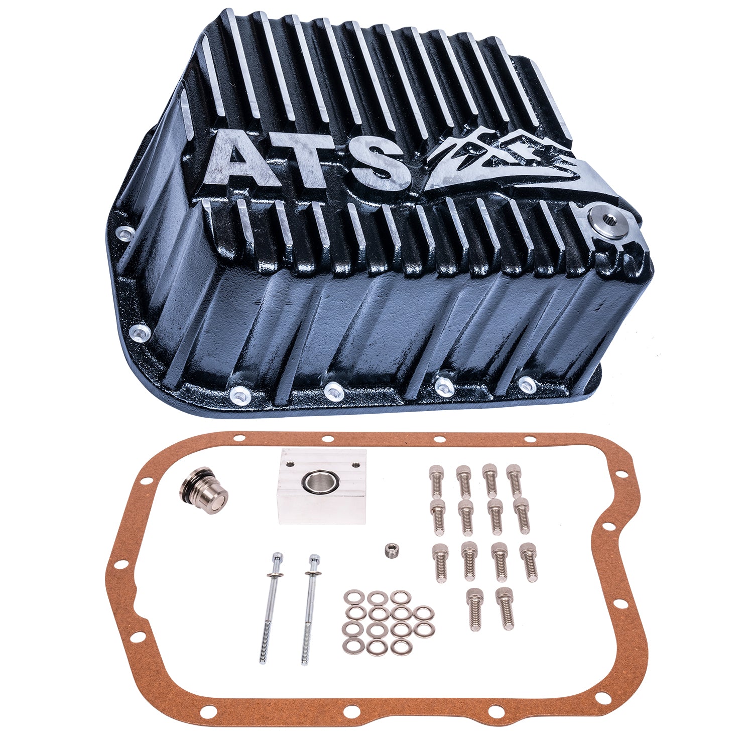 ATS A618 727 47RH 47RE 48RE Deep Transmission Pan Fits 1990-2007 5.9L Cummins
