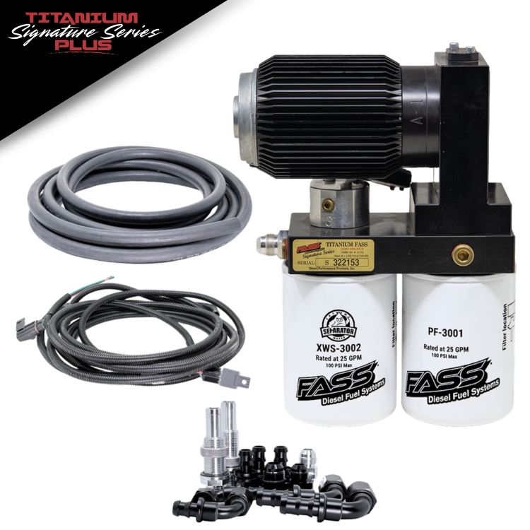 FASS Titanium Signature Series PLUS Fuel System for GMC/Chevrolet 2011-2014 Duramax 6.6L