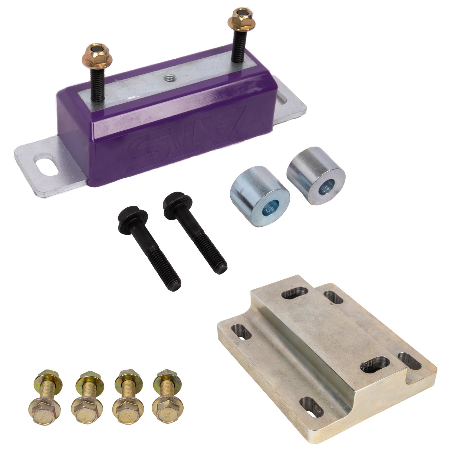 ATS Diesel Transmission Mount Kit for Allison Conversion, 1998.5-2005 Dodge 5.9L Cummins
