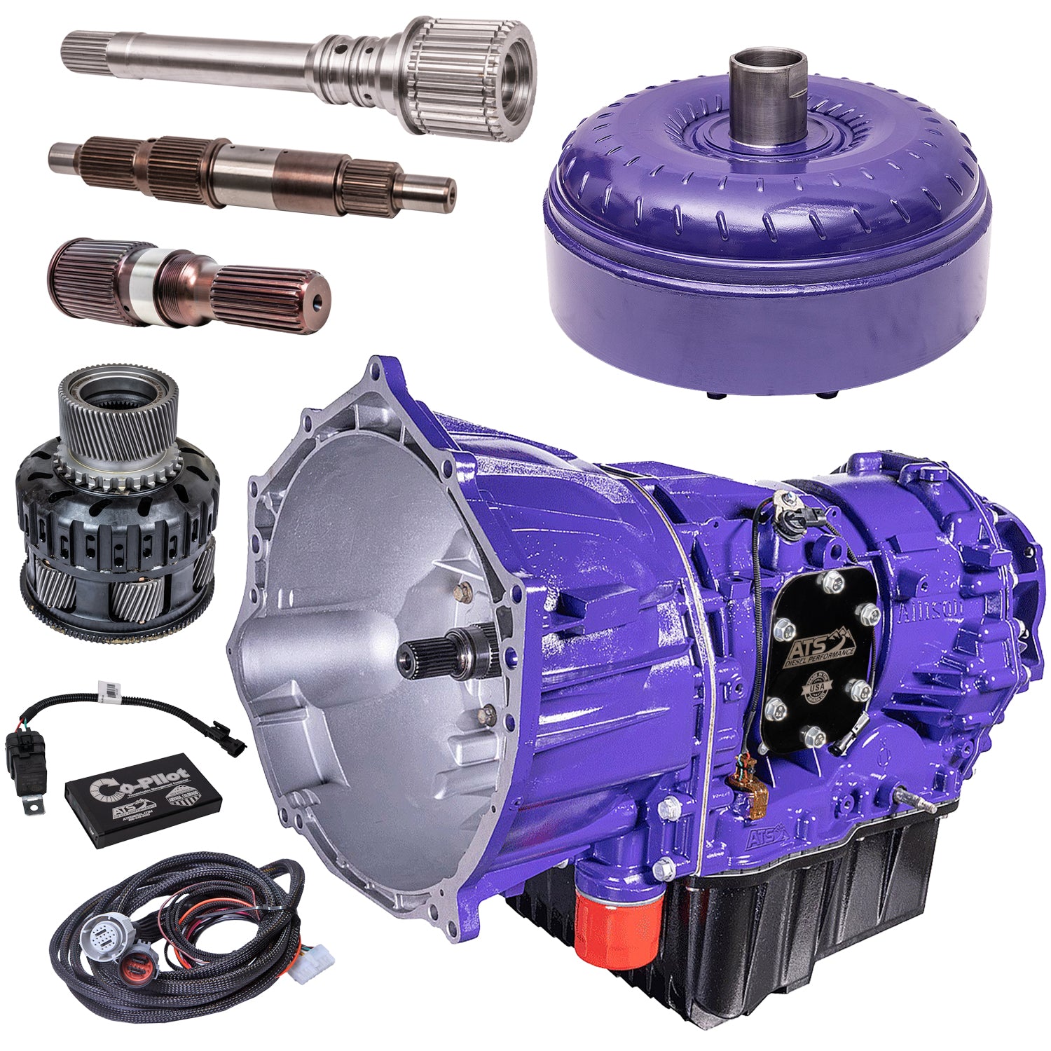 ATS Allison LCT1000 Transmission Package 4WD 2001-2019 6.6L LB7 LLY LMM LML L5P Duramax