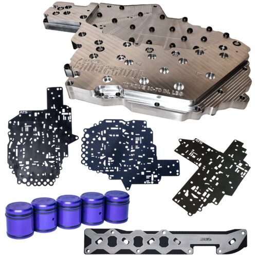 ATS 68RFE Billet Channel Plate Billet Accumulators Separator Plate Gaskets Accumulator Plate Kit Fits 2007.5-2019+ 6.7L Cummins