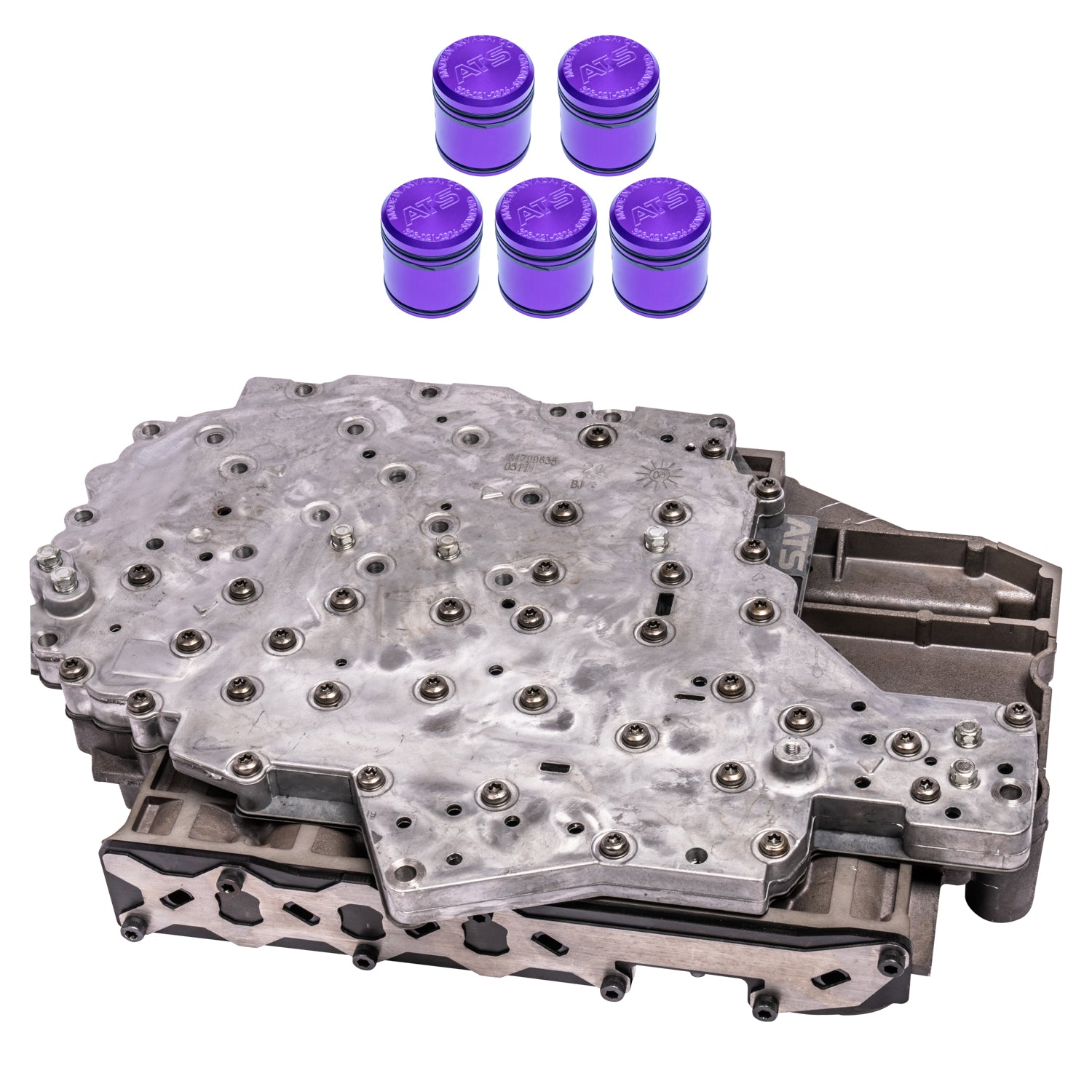 ATS 68Rfe Performance Valve Body Fits 2007.5-2019+ 6.7L Cummins with Optional Solenoid Pack