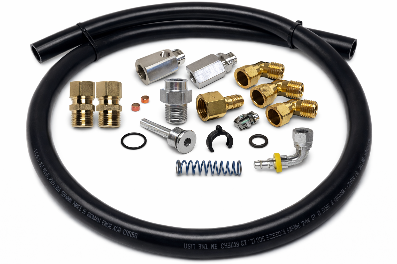 FASS PACCAR Fuel Line Adapter Kit for Trucks without Frame Mounted Water Separator (PAK2001)